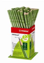 STABILO Grafitceruza display, HB, hatszögletű, STABILO "Greengraph" - 60db (TST600360HB)