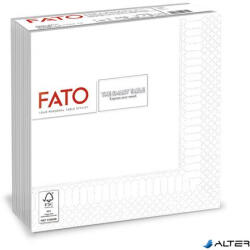 FATO Szalvéta, 1/4 hajtogatott, 33x33 cm, FATO "Smart Table", fehér (82625002)