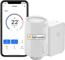 Meross Okos radiátor termosztát kezdőszett, hubbal (MTS150HHK-EU) (MTS150HHK-EU)