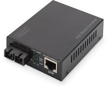 Digitus DN-82150 Gigabit multimodusú 500m PoE SC média konverter (DN-82150)
