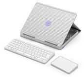 Logitech CASA POP-UP DESK vezeték nélküli billentyűzet angol lokalizáció + touchpad + 17" notebook állvány (homokszínű) (920-011241) (920-011241)