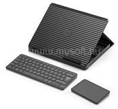 Logitech CASA POP-UP DESK vezeték nélküli billentyűzet angol lokalizáció + touchpad + 17" notebook állvány (grafitszürke) (920-011239) (920-011239)