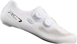 Shimano RC703 Wide országúti kerékpáros cipő - fehér
