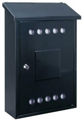 Rottner Rottner bibione - Пощенска метална кутия. С размери: 390х270х115(ВхШхД). Цвят: черен (bibione)