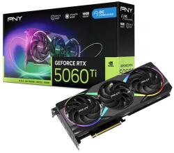 PNY GeForce RTX 5060 Ti EPIC-X RGB 16GB GDDR7 128bit (VCG5060T16TFXXPB1-O) Videokártya