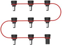 D'Addario XPND Adjustable Daisy Chain 200 cm Tápkábel (PW-XPNDADC-01)