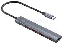 Vention USB-C 3.2 -> USB-A 3.2*4, hub (CKHHB) (CKHHB)