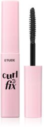 ETUDE Curl Fix Mascara Mini vízálló szempillaspirál a dús és ívelt pillákért árnyalat Black 4 g