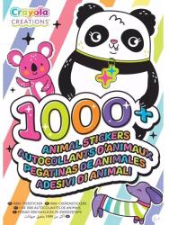 Crayola Creations: Matricás füzet 1000+ matricával - Állatok (04-1244) - jateknet