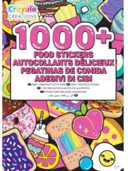 Crayola Creations: Matricás füzet 1000+ matricával - Ételek (04-1243) - jateknet