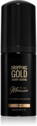 Dripping Gold Luxury Tanning Mini Mousse spumă bronzare pentru față și corp culoare Dark 90 ml