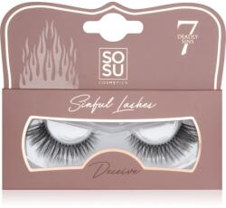 SOSU Cosmetics 7 Deadly Sins Lashes gene false Deceive 1 buc