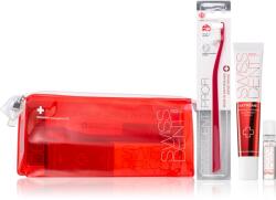 Swissdent Emergency Kit Red fogápoló készlet a fogzománc gyengéd fehérítésére és védelmére