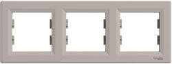 Schneider Electric Asfora - EPH5800369 - Hármas keret, vízszintes, bronz (EPH5800369)