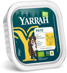 Yarrah 12x150g Yarrah bio Bio csirke & bio tengeri alga nedves kutyatáp akciósan