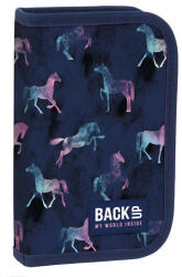 DERFORM BackUp Lovas felszerelt kihajtható tolltartó - Magic Horses (PB4SW88) (PB4SW88)