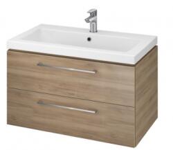 Cersanit Lara szekrény + Como 80 x 45 cm mosdóval, Dió (S801-154-DSM)