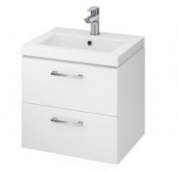 Cersanit Lara szekrény + Como mosdó 60 x 45 cm, Fényes fehér (S801-147)