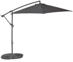 Gardenstar Dönthető, összecsukható hajtókaros kerti szürke napernyő 300 cm (GS-8292) - jatekbirodalom
