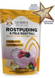 Luxoya Rostpuding 6 féle rosttal - Fehér csokoládé-Erdei gyümölcs 300g