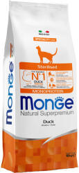 Monge Natural Superpremium Sterilised Monoprotein Száraz Macskatáp (Kacsa) - 10 kg