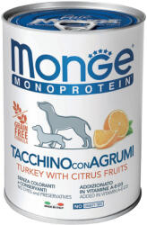 Monge Monoprotein Fruits Pate Konzerv Kutyáknak (Pulyka és Citrus) - 400 g