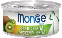 Monge Fruits Gyümölcsös Macskaeledel (Csirke és Kiwi) - 80 g