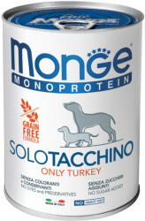 Monge Monoprotein Pate Can Kutyakonzerv (100% Pulyka) - 400 g