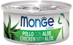 Monge Fruits Kitten Gyümölcsös Macskaeledel (Csirke és Aloe Vera) - 80 g
