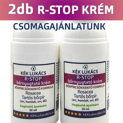 Kék-Lukács Kék Lukács 2db R-Stop (rosacea, tartós bőrpír) csomagajánlatunk - 2x30ml