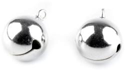 Fashion Csengettyű karácsonyi dekorációkhoz, Ø20mm, 5db, 060638, ezüst