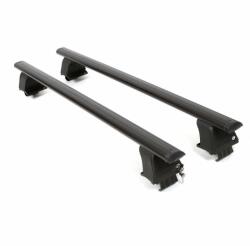  2 darabos keresztrúd készlet, kompatibilis a SKODA FABIA 2 2007-2014 modellekkel, HATCHBACK fekete színben (ASAF130NERK/28)