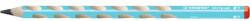 STABILO Easy HB jobbkezes kék grafitceruza (322/02-HB) - officedepot