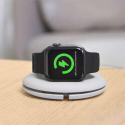 Baseus ACSLH-01 Apple Watch vezeték nélküli töltő - fehér (KXG0006287)