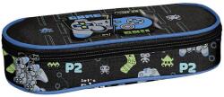 PASO Penar școlar oval Paso Game - On, 1 fermoar (PP25GI-013) Penar