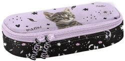 PASO Penar școlar oval Paso Cat - Meow, 1 fermoar (PP25CE-013) Penar