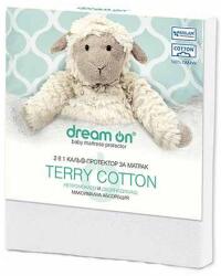 Dream On Protector de saltea Dream On - Bumbac Terry, 70 x 140 cm (5000036)