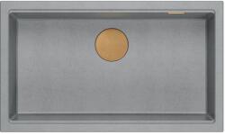 Quadron Logan chiuveta graniteq 76x45 cm gri/grafit/onix HQD7644U5_PVDC1_U (HQD7644U5PVDC1U) Chiuveta