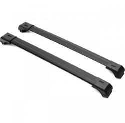  2 darabos UNIVERSAL keresztléc készlet, Wingbar, 100 cm hosszú, fekete színű, kulcsok nélkül