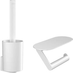 Hansgrohe WallStoris - Set accesorii WC, alb mat 27969700 (27969700)