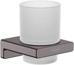 Hansgrohe Suport cu pahar, antracit satinat (brushed black crom), Hansgrohe AddStoris 41749340 41749340 (41749340) (41749340)