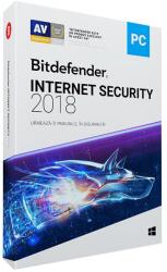 Bitdefender Internet Security 2018, 1 év, 5 eszköz (WD11031005)