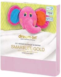 Dream On Protector de saltea Dream On - Smartcel Gold, 60 x 120 cm, roz (5000175)