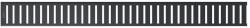 Alcadrain Capac pentru rigola de dus Alca Pure Black 95 cm negru mat (PURE-950BLACK)