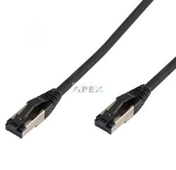 Somogyi Elektronic STP 1, 5, STP patch kábel, CAT 8, árnyékolt RJ45, 40 Gbps, 1, 5m - webmuszaki