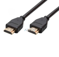 Home HD 4K/1, 8 HDMI kábel, V2.0, aranyozott, 4Kx2K felbontás, 18 Gbps, 60fps, 1, 8m - webmuszaki