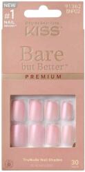Kiss Unghii false Bare But Better Premium Nails Spicy, 30 bucati, Kiss