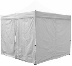 Garthen Két oldalfal PROFI kerti sátorhoz 3 x 3 m - fehér (GM36244)
