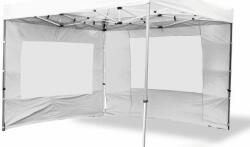 Garthen Két oldalfal PROFI kerti sátorhoz 3 x 3 m - fehér (GM36231)