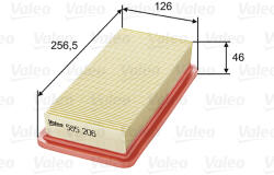 VALEO Filtru aer VALEO 585206